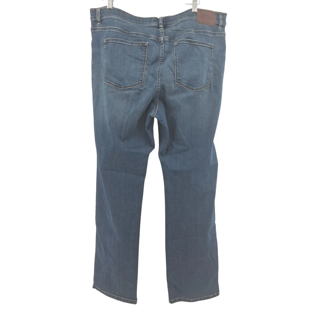 Lauren Ralph Lauren 18W Straight‎ Leg Jeans Stretch Denim Classic Fit Plus Size